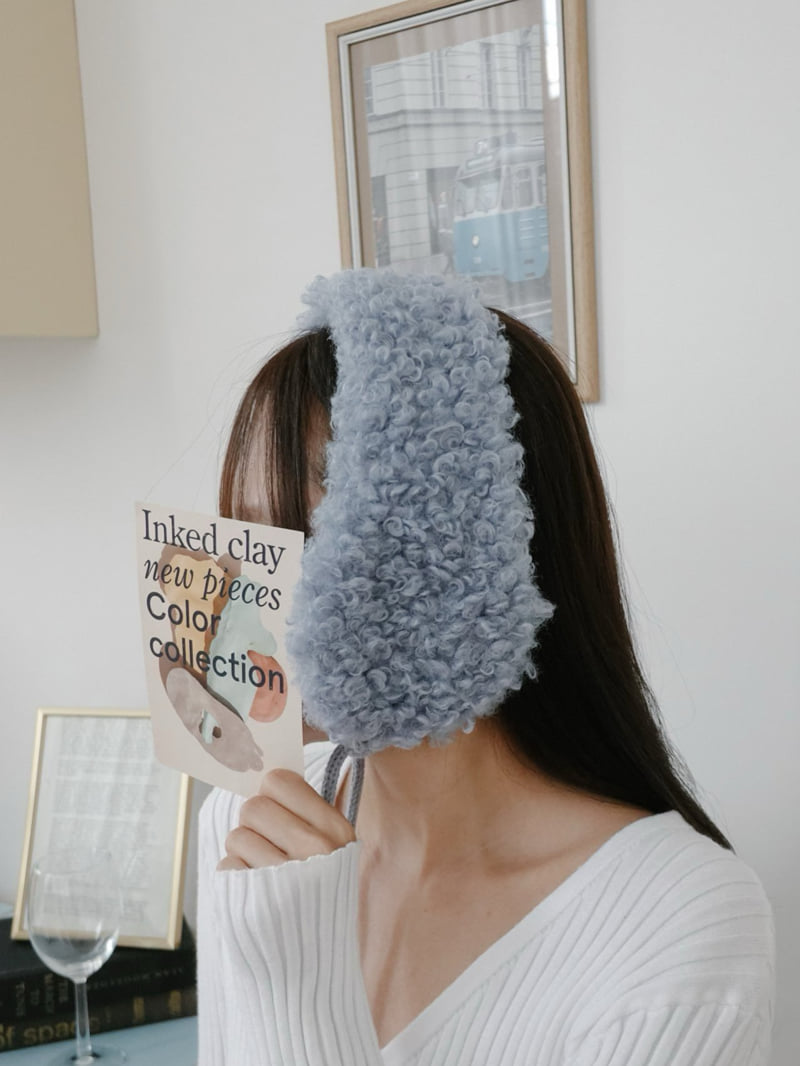 Eeiitt - Korean Women Fashion - #momslook - Fluffy Earmuff Earflap - 3