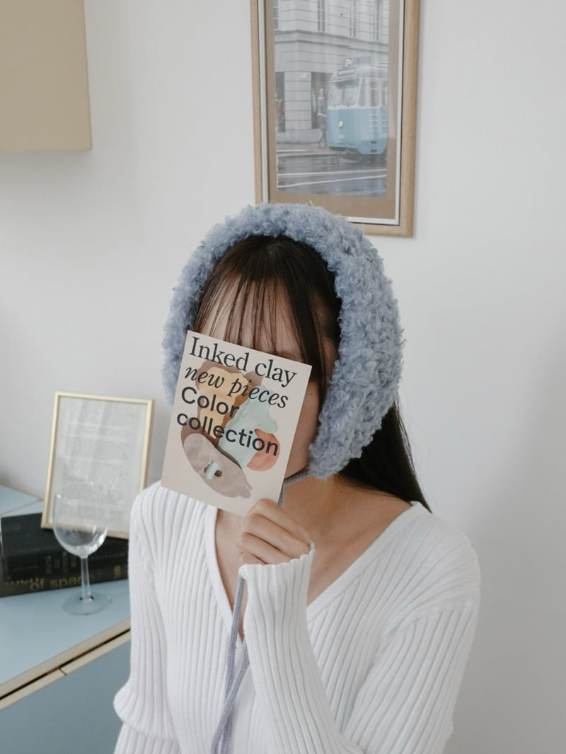 Eeiitt - Korean Women Fashion - #momslook - Fluffy Earmuff Earflap - 7