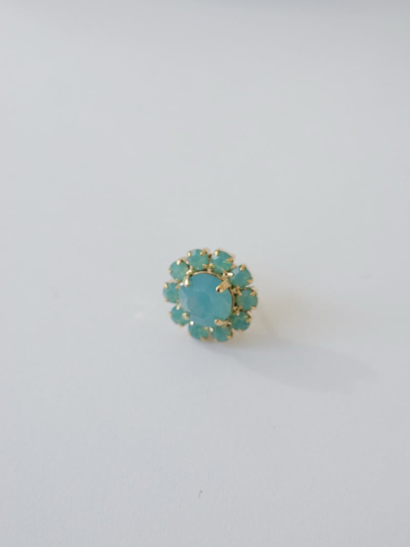 Eeiitt - Korean Women Fashion - #momslook - Swarovski Sunflower Earrings - 9
