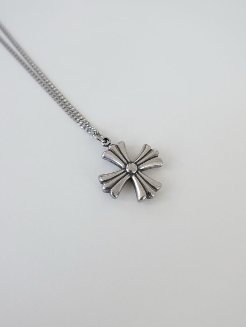 Eeiitt - Korean Women Fashion - #womensfashion - Steel Kairun Necklace - 4