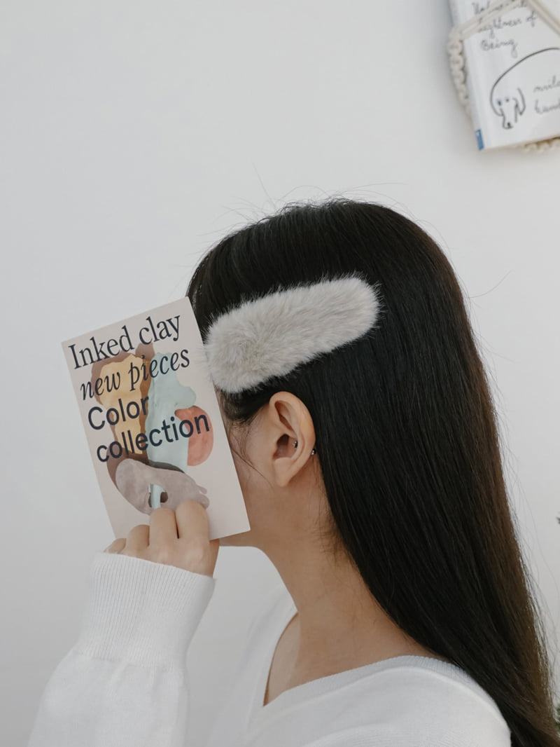 Eeiitt - Korean Women Fashion - #momslook - Winter Soft Hairpin