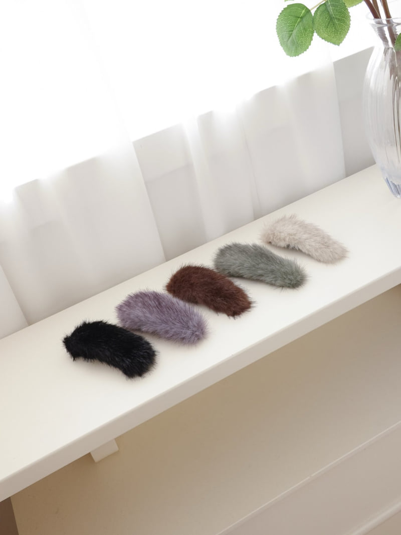 Eeiitt - Korean Women Fashion - #momslook - Winter Soft Hairpin - 11