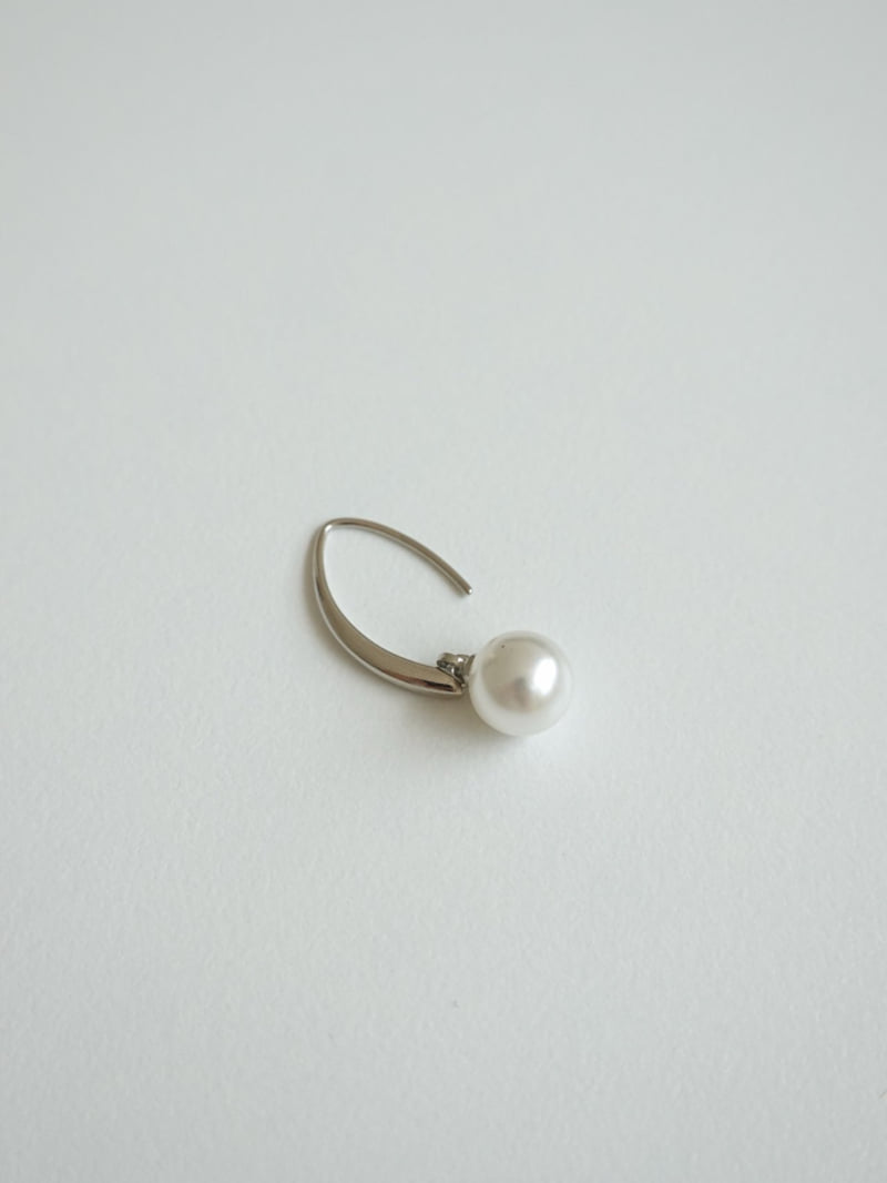 Eeiitt - Korean Women Fashion - #momslook - Chill Pearl Earrings - 5