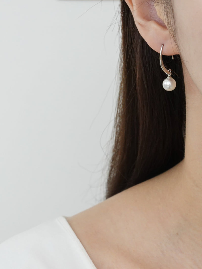 Eeiitt - Korean Women Fashion - #momslook - Chill Pearl Earrings - 7