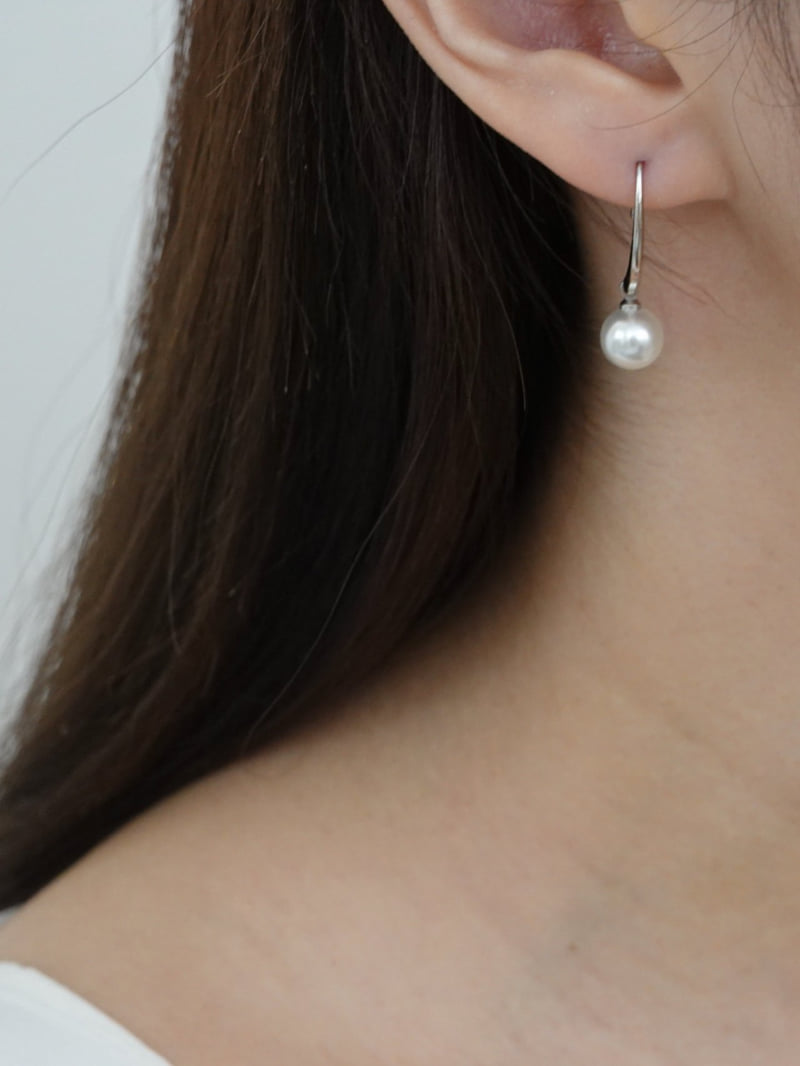 Eeiitt - Korean Women Fashion - #momslook - Chill Pearl Earrings - 9
