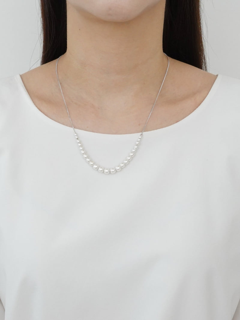 Eeiitt - Korean Women Fashion - #momslook - About Some Pearl Necklace - 2