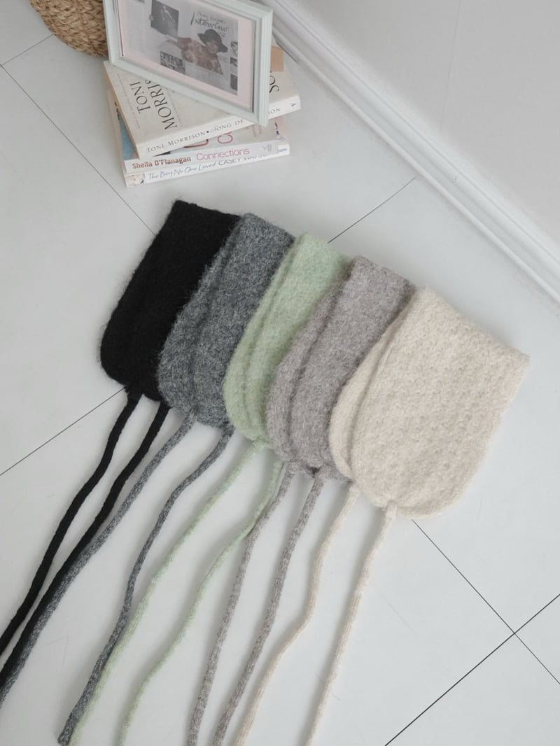 Eeiitt - Korean Women Fashion - #momslook - Lonne Wool Earmuff Knit Earflap - 8