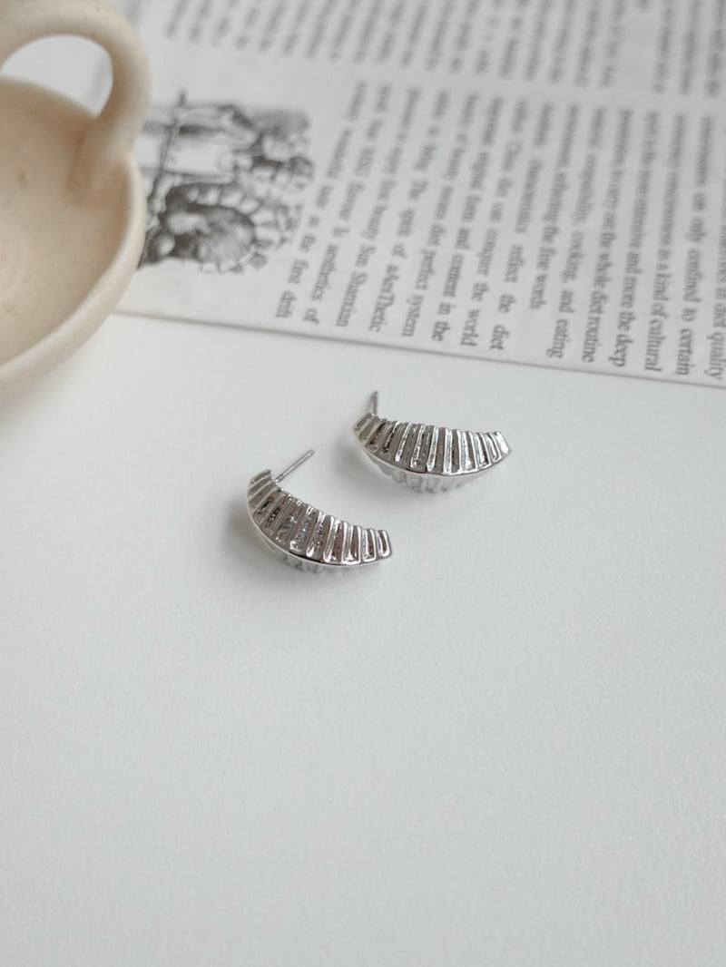 Eeiitt - Korean Women Fashion - #momslook - Dear Moon Earrings - 5