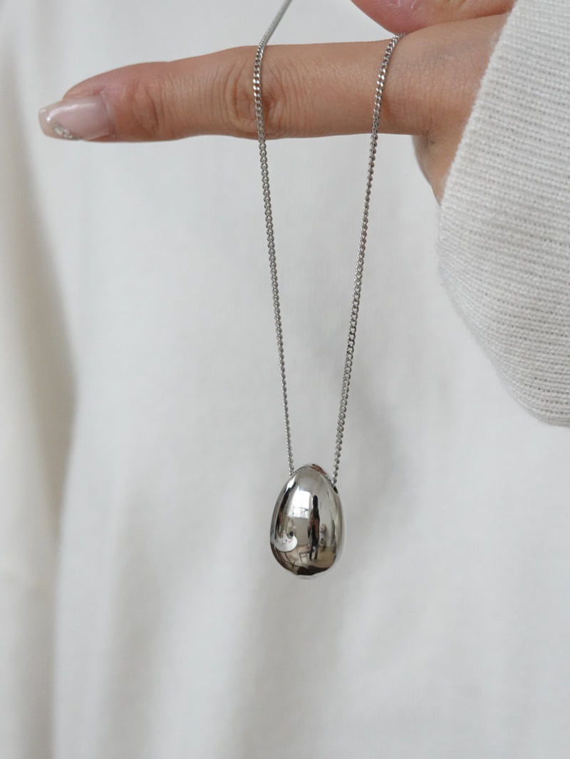 Eeiitt - Korean Women Fashion - #momslook - Hagen Bold Ball Long Necklace - 6