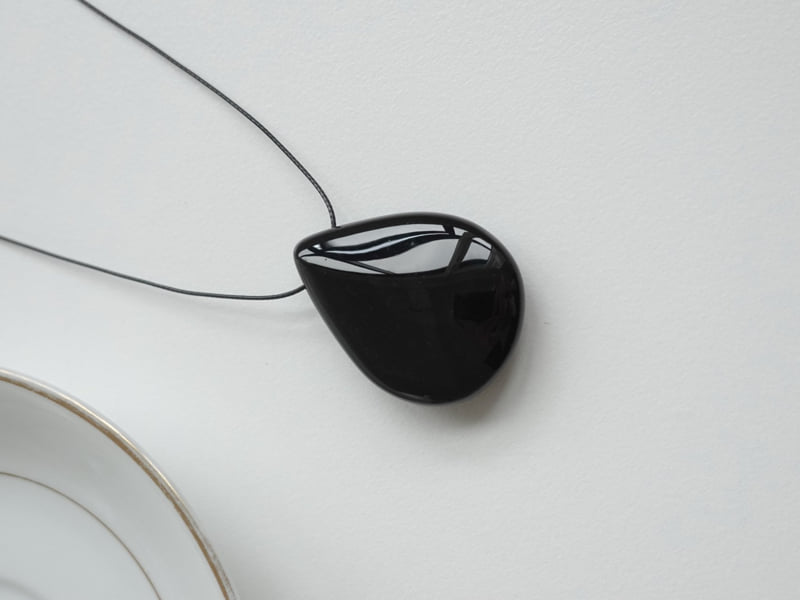 Eeiitt - Korean Women Fashion - #pursuepretty - Levan Heritage Onyx Necklace - 5
