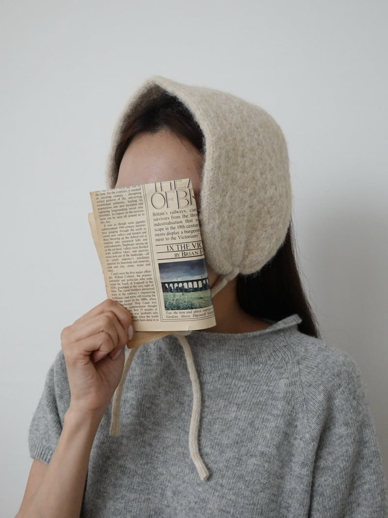 Eeiitt - Korean Women Fashion - #pursuepretty - Lonne Wool Earmuff Knit Earflap - 2