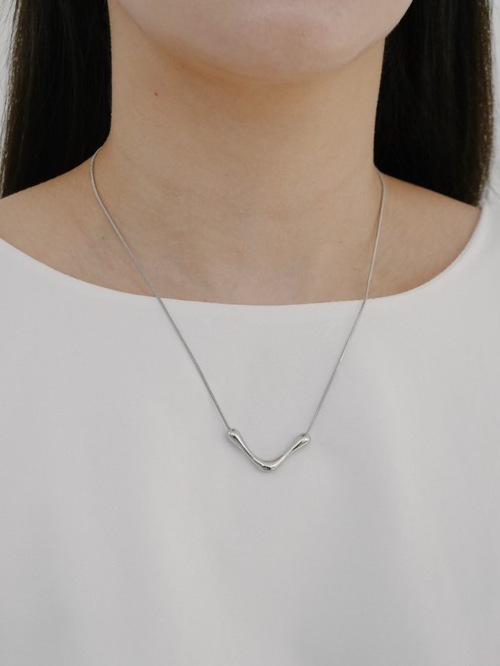 Eeiitt - Korean Women Fashion - #pursuepretty - Taki V-Line Necklace - 9