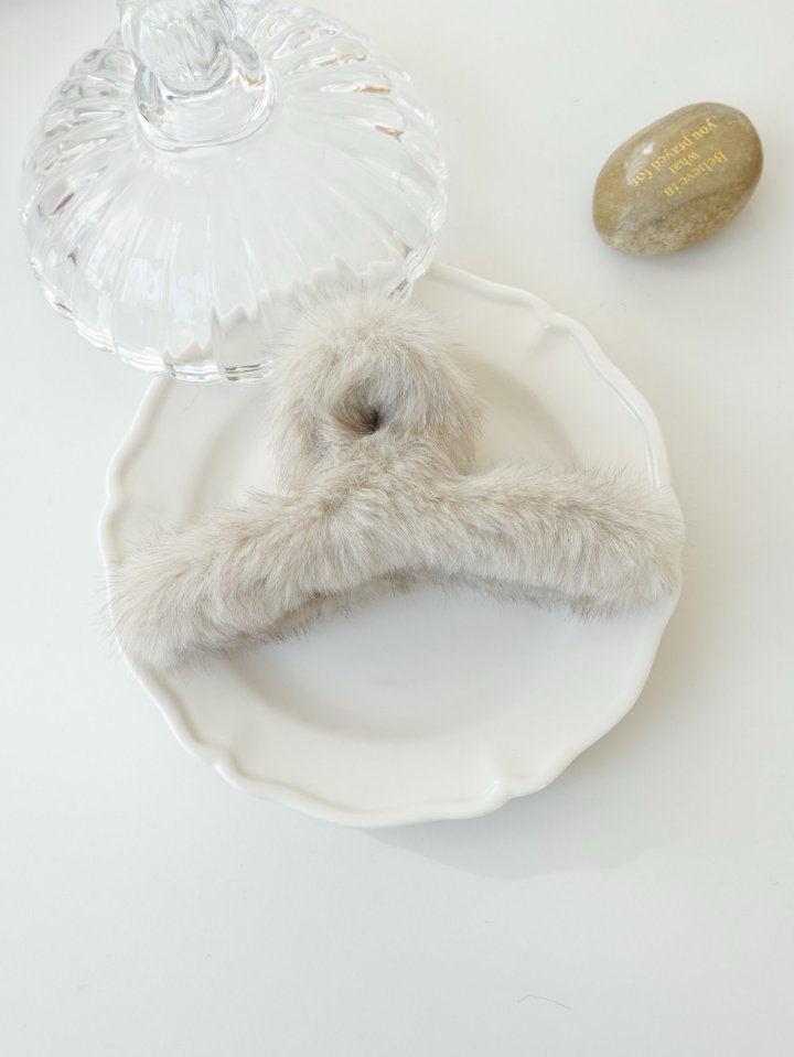 Eeiitt - Korean Women Fashion - #pursuepretty - So Soft Hair Clip - 3