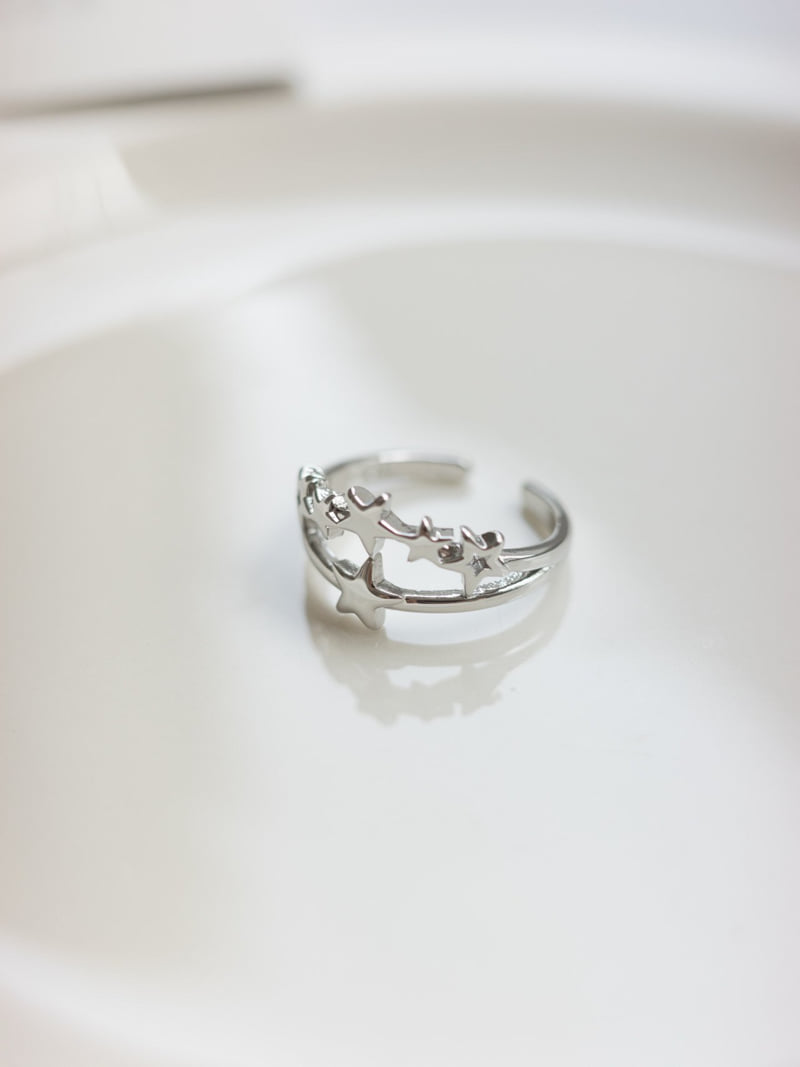 Eeiitt - Korean Women Fashion - #restrostyle - Star Isborn Star Ring - 5