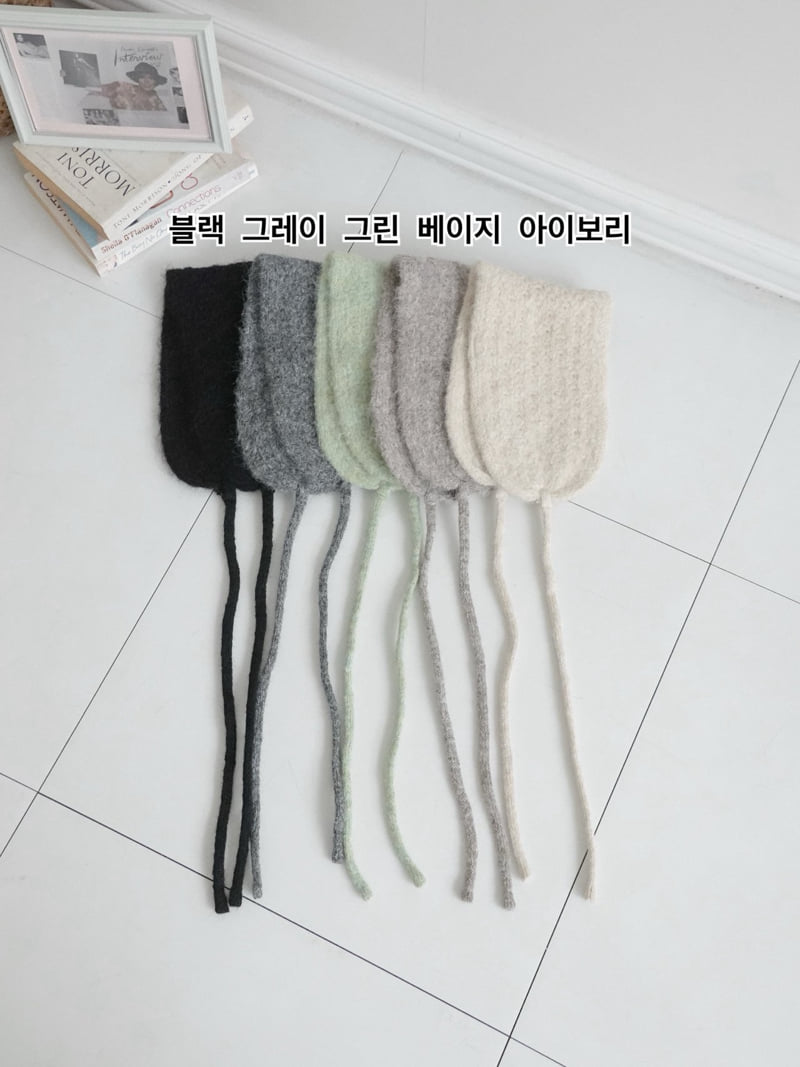 Eeiitt - Korean Women Fashion - #restrostyle - Lonne Wool Earmuff Knit Earflap - 3