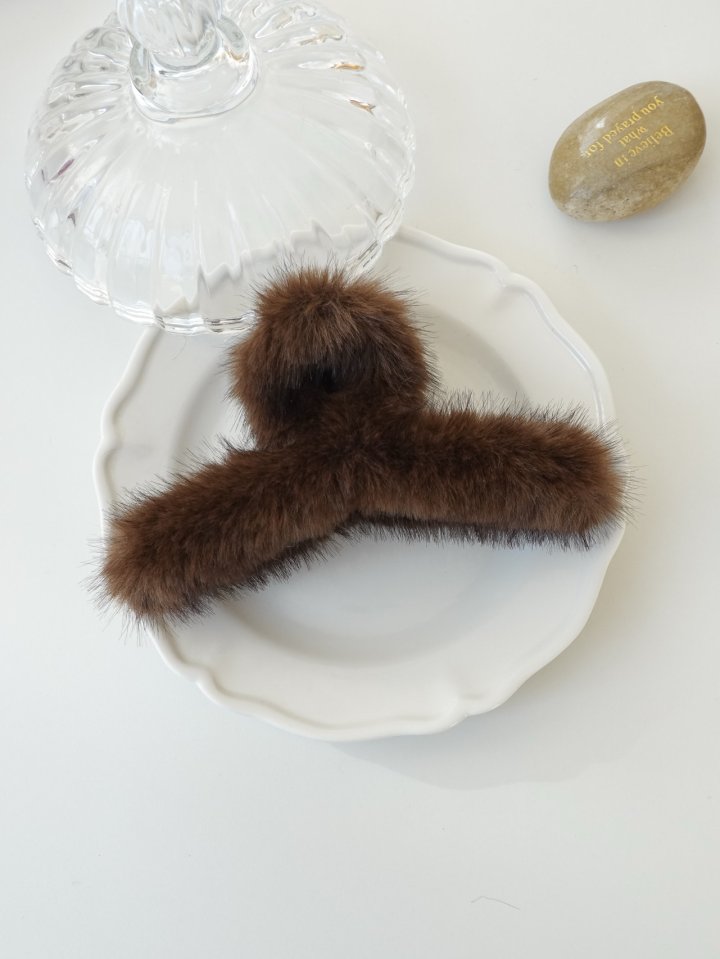 Eeiitt - Korean Women Fashion - #pursuepretty - So Soft Hair Clip - 4