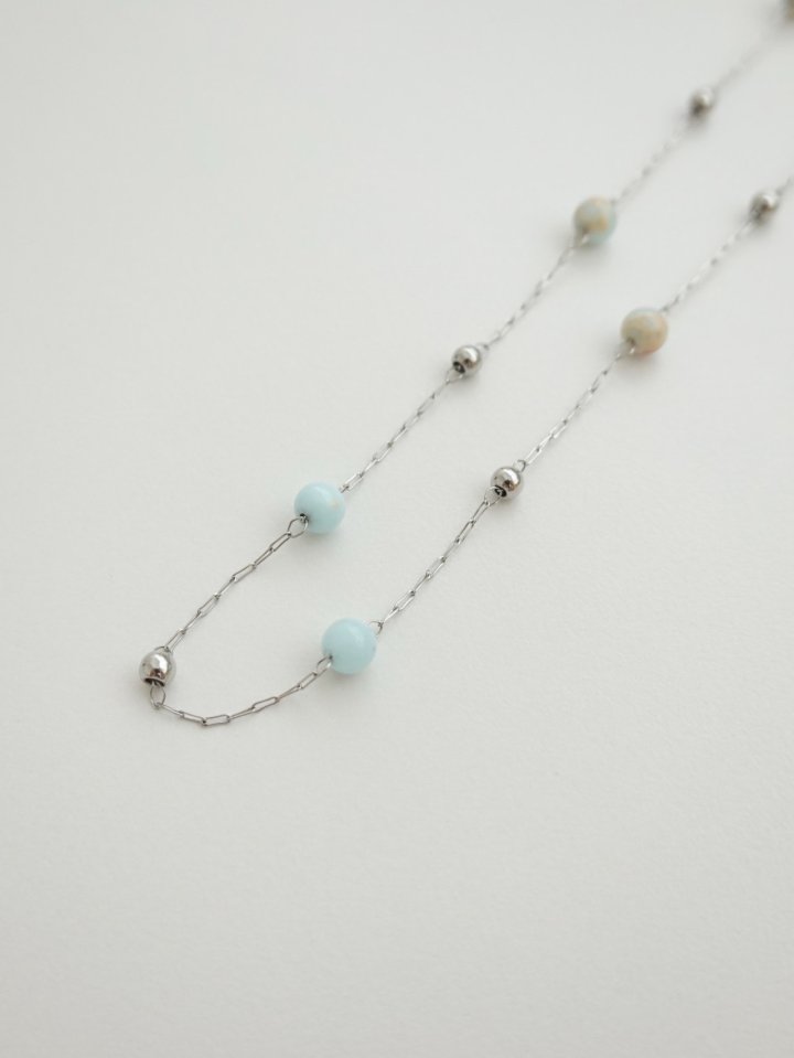 Eeiitt - Korean Women Fashion - #romanticstyle - Claran Crystal Ball Necklace - 6