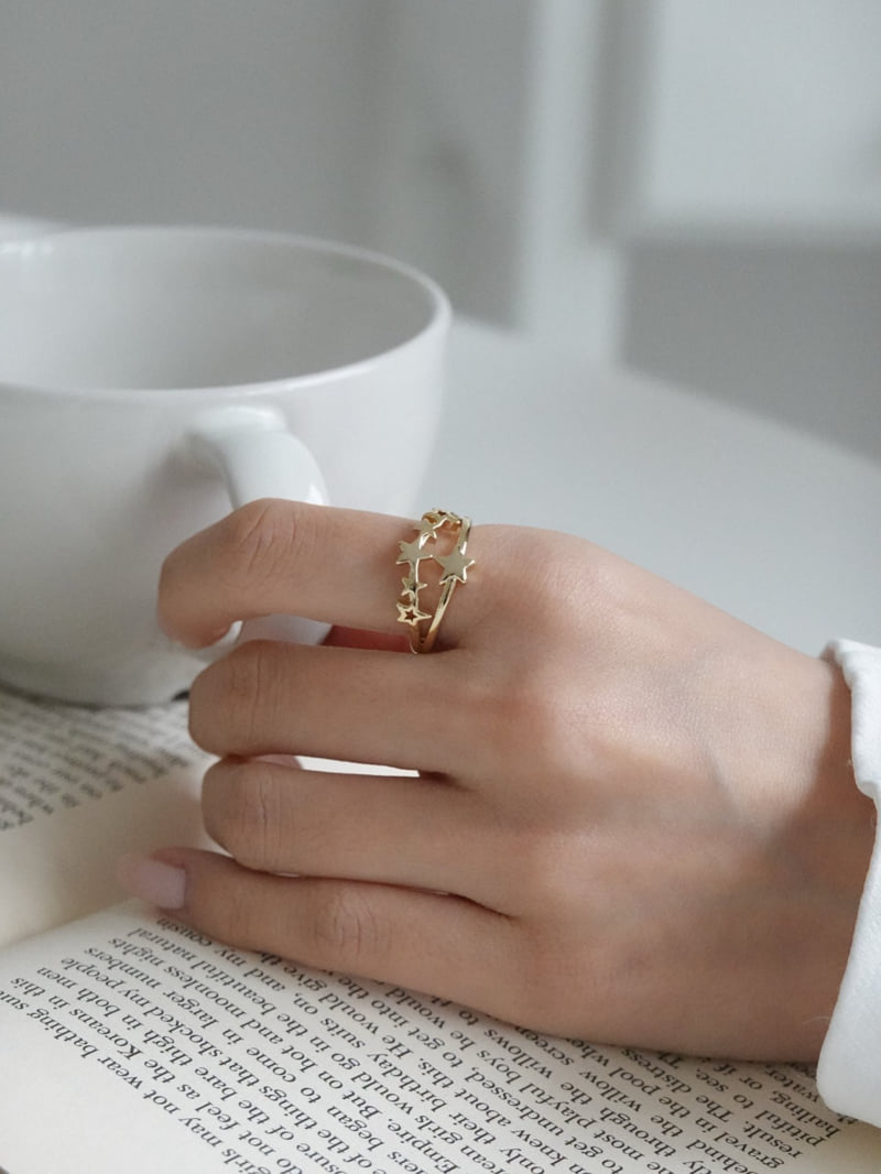 Eeiitt - Korean Women Fashion - #shopsmall - Star Isborn Star Ring - 7