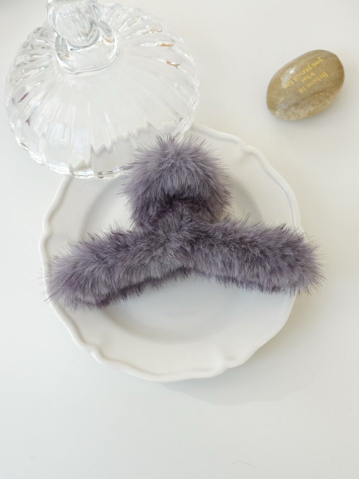 Eeiitt - Korean Women Fashion - #shopsmall - So Soft Hair Clip - 6