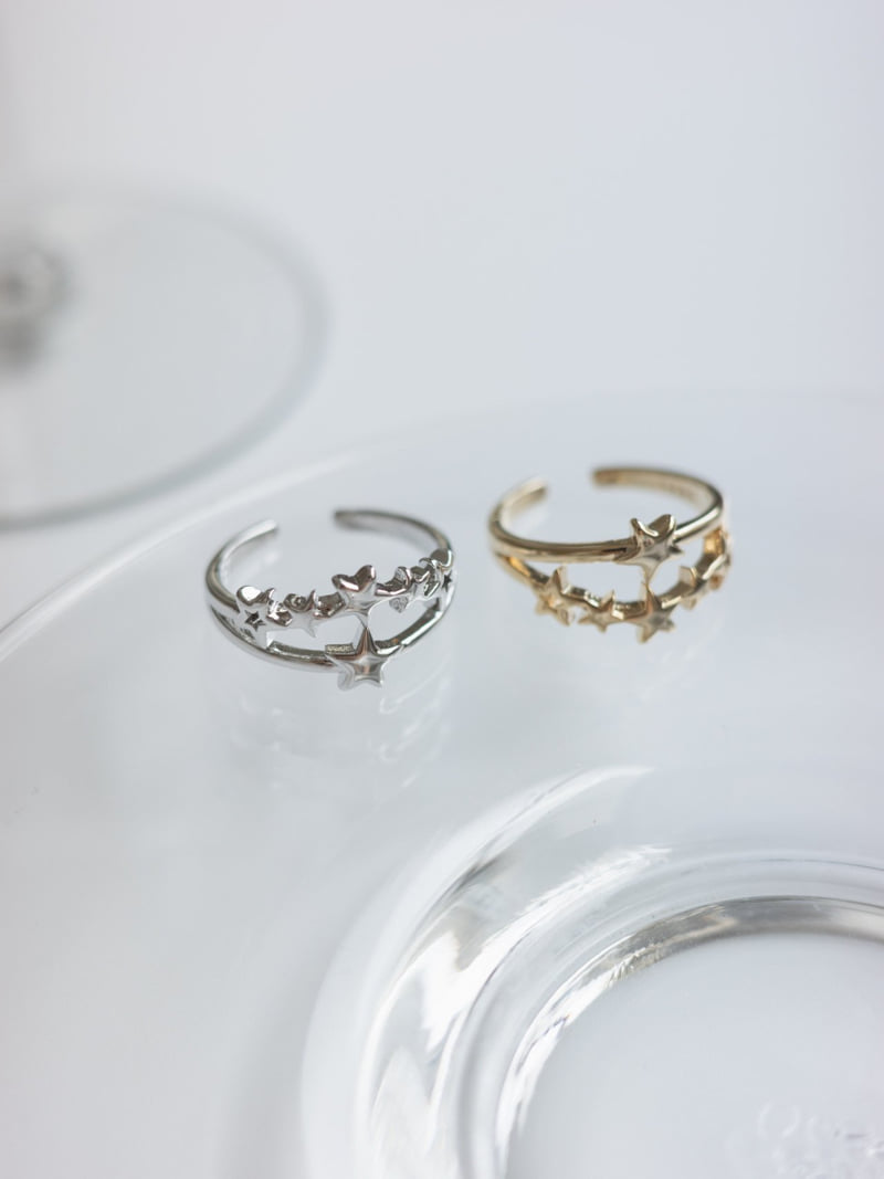 Eeiitt - Korean Women Fashion - #thatsdarling - Star Isborn Star Ring - 8