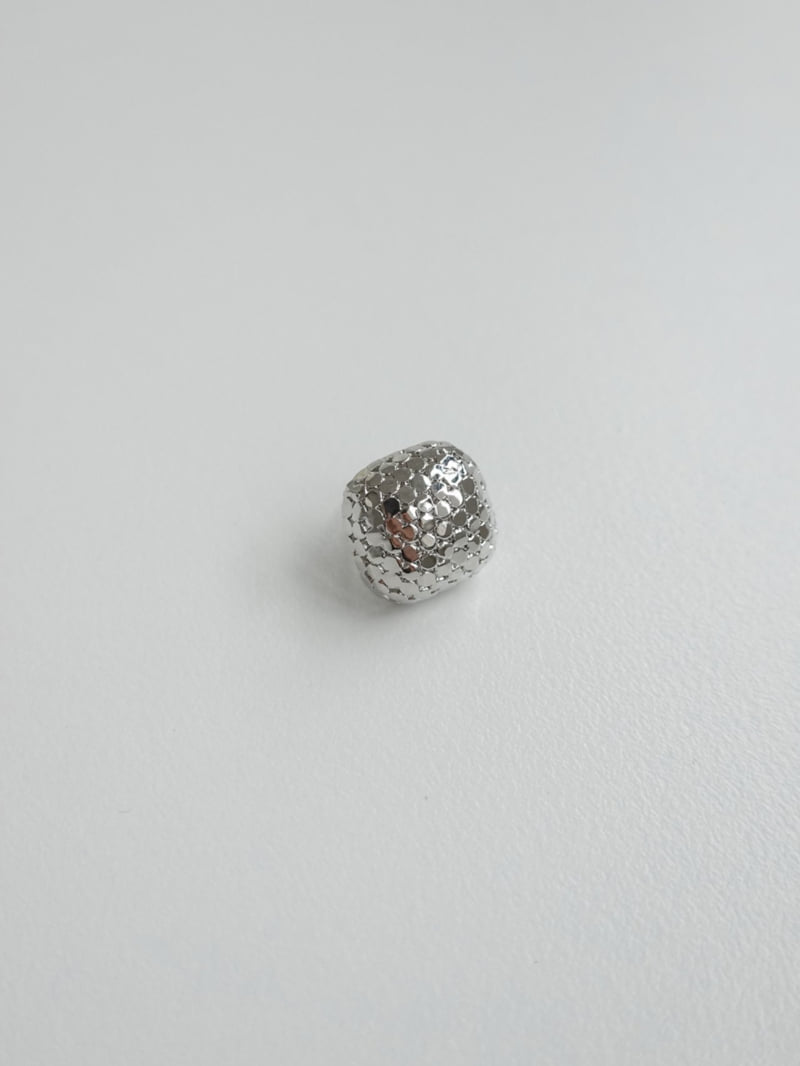 Eeiitt - Korean Women Fashion - #thatsdarling - Fine Mirrorball Square Earrings - 5
