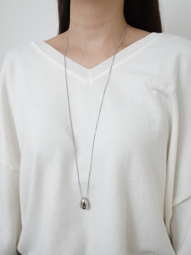 Eeiitt - Korean Women Fashion - #thatsdarling - Hagen Bold Ball Long Necklace - 2