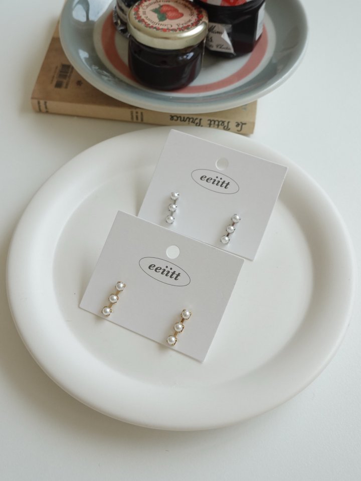 Eeiitt - Korean Women Fashion - #thatsdarling - Dite Pearl Earrings - 10