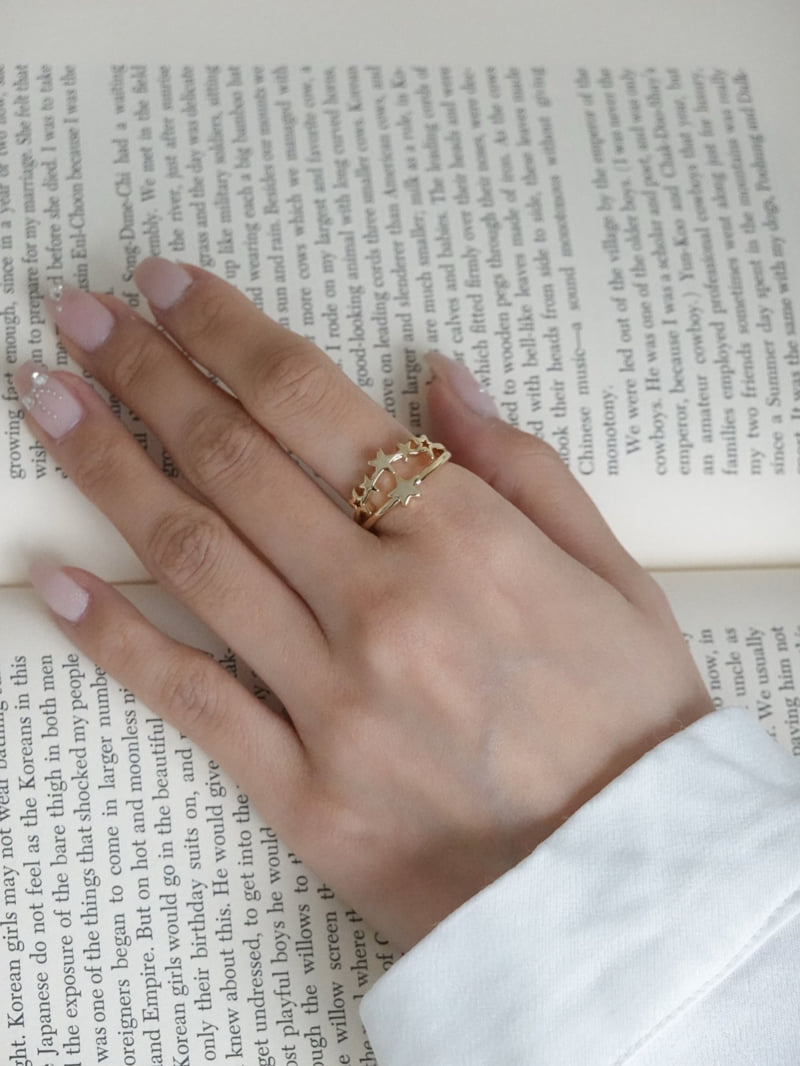 Eeiitt - Korean Women Fashion - #thelittlethings - Star Isborn Star Ring - 9