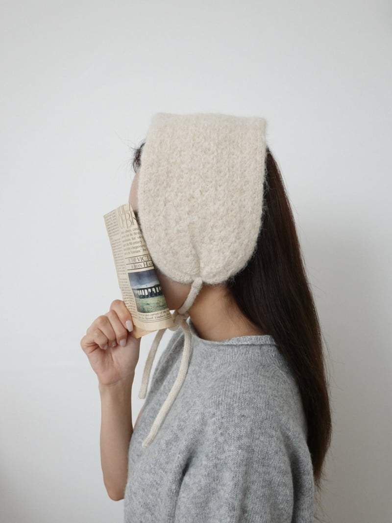 Eeiitt - Korean Women Fashion - #thelittlethings - Lonne Wool Earmuff Knit Earflap - 7