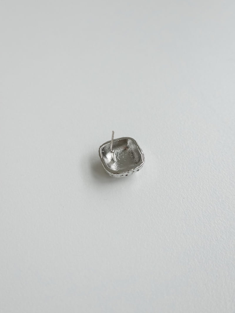 Eeiitt - Korean Women Fashion - #thelittlethings - Fine Mirrorball Square Earrings - 6