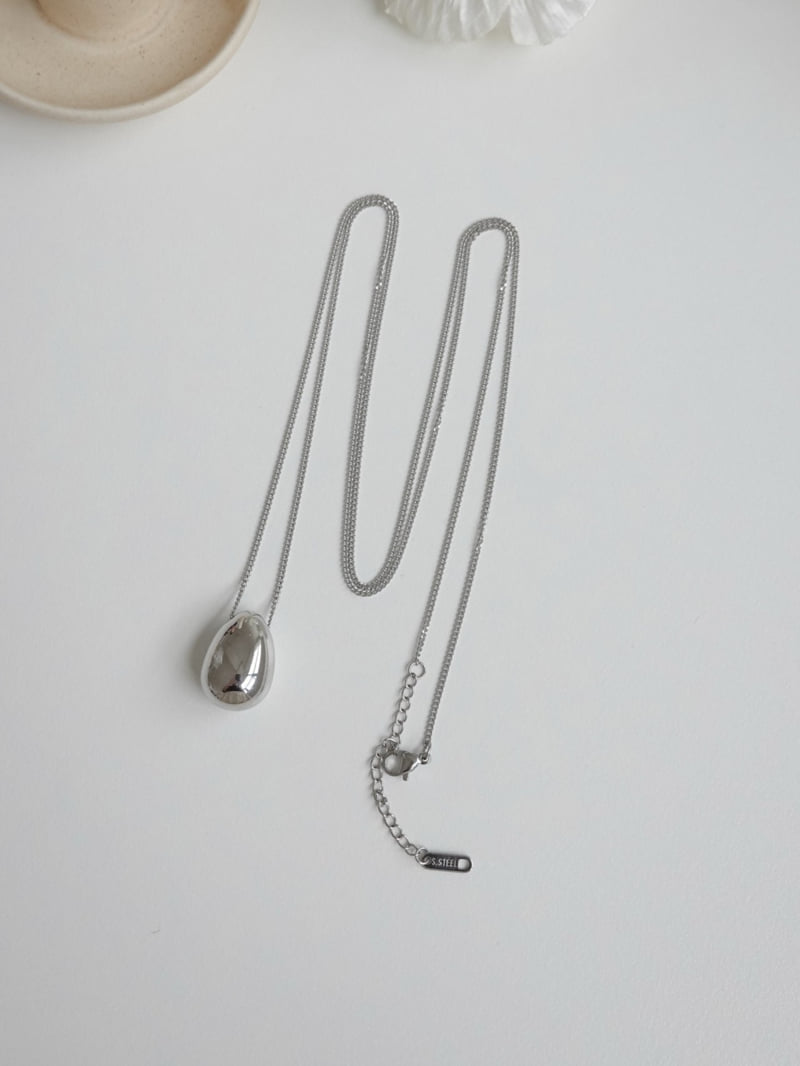 Eeiitt - Korean Women Fashion - #thelittlethings - Hagen Bold Ball Long Necklace - 3