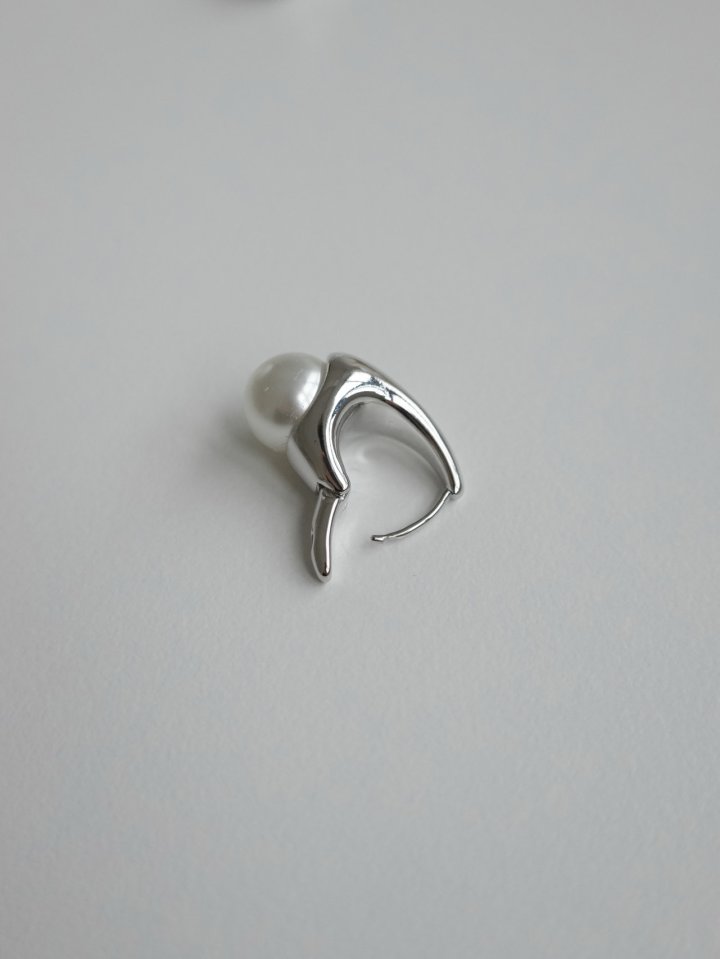 Eeiitt - Korean Women Fashion - #vintageinspired - Taurine Pearl Ring Earrings - 6