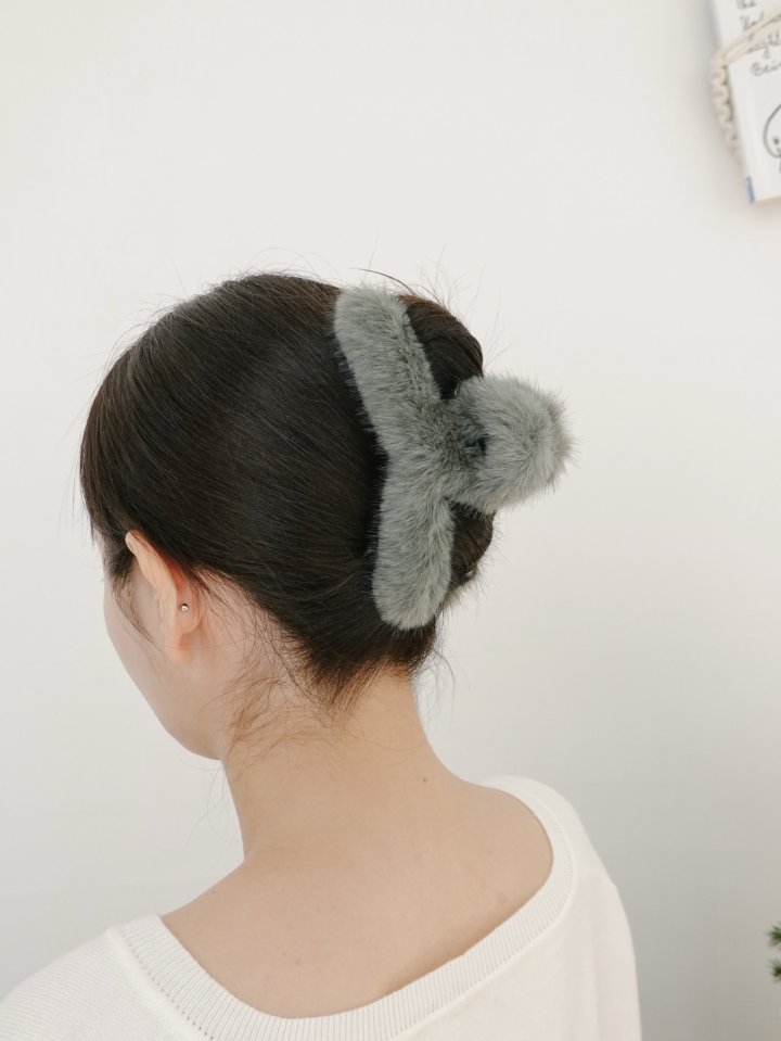 Eeiitt - Korean Women Fashion - #vintagekidsstyle - So Soft Hair Clip - 2