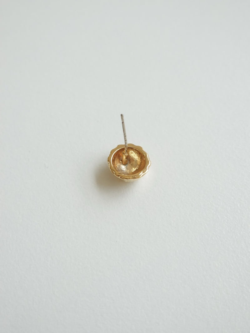 Eeiitt - Korean Women Fashion - #womensfashion - Fine Mirrorball Round Earrings - 6