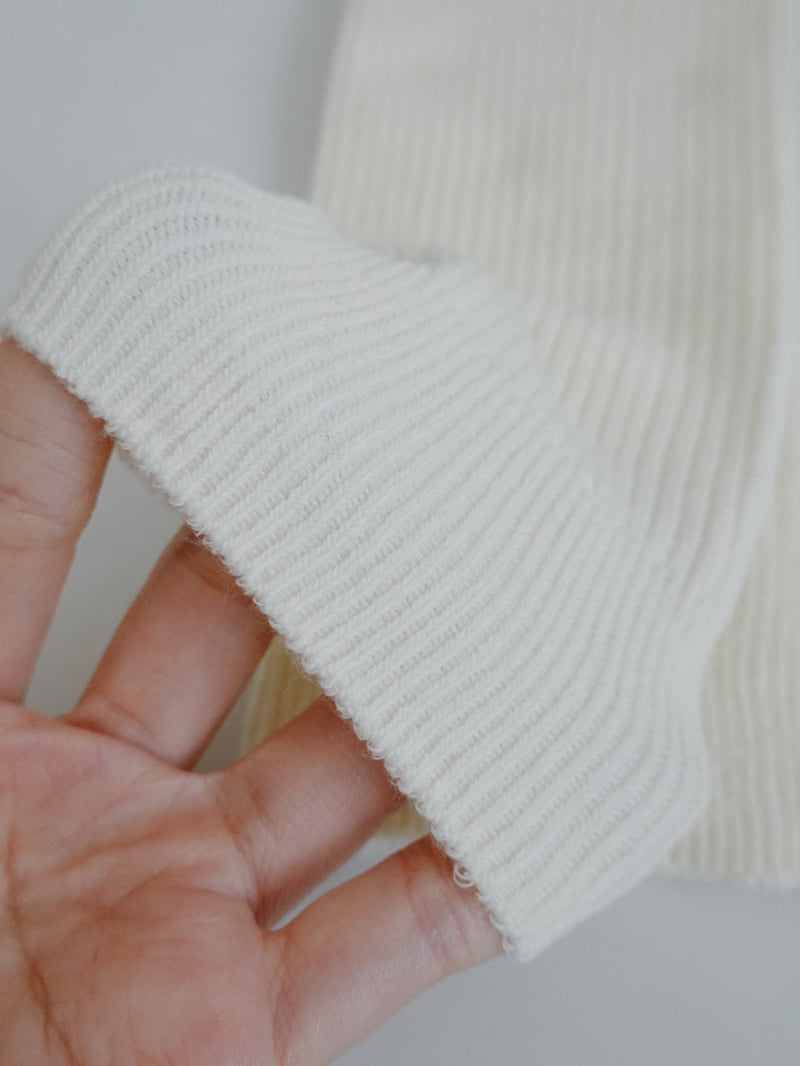 Eeiitt - Korean Women Fashion - #womensfashion - Corin Cotton Knee Socks Ribbed Plain Socks - 7
