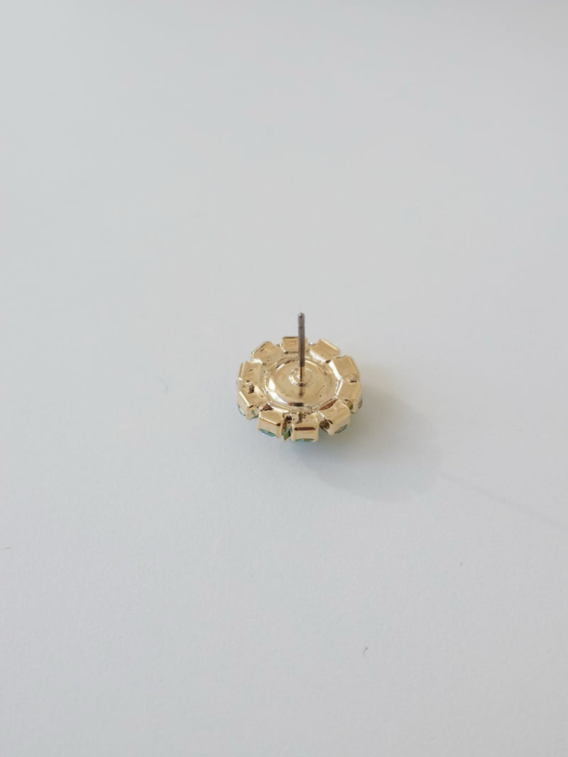 Eeiitt - Korean Women Fashion - #womensfashion - Swarovski Sunflower Earrings - 10