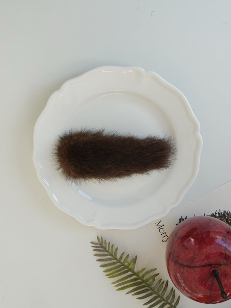 Eeiitt - Korean Women Fashion - #momslook - Winter Soft Hairpin - 4