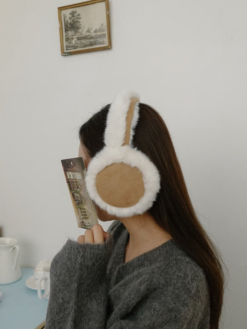 Eeiitt - Korean Women Fashion - #womensfashion - Suede Soft Earmuff Earflap