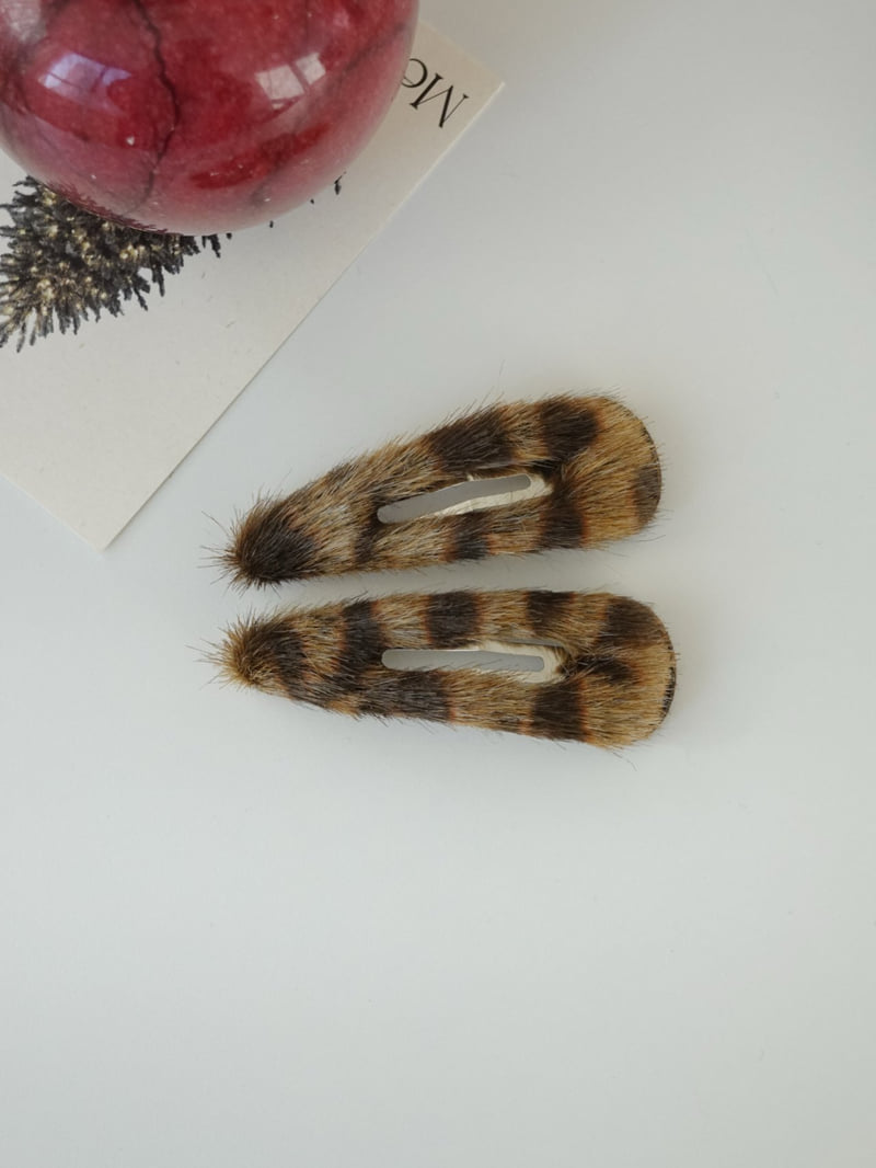 Eeiitt - Korean Women Fashion - #momslook - Jude Leopard Hairpin - 4