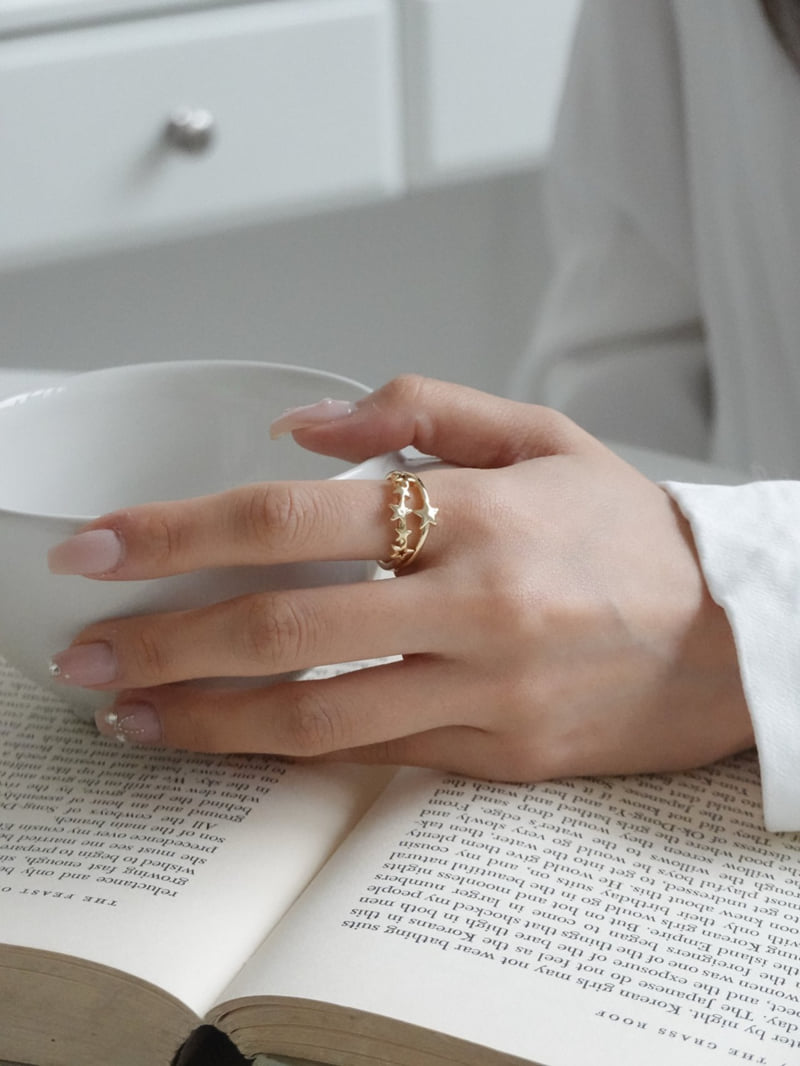 Eeiitt - Korean Women Fashion - #womensfashion - Star Isborn Star Ring - 11