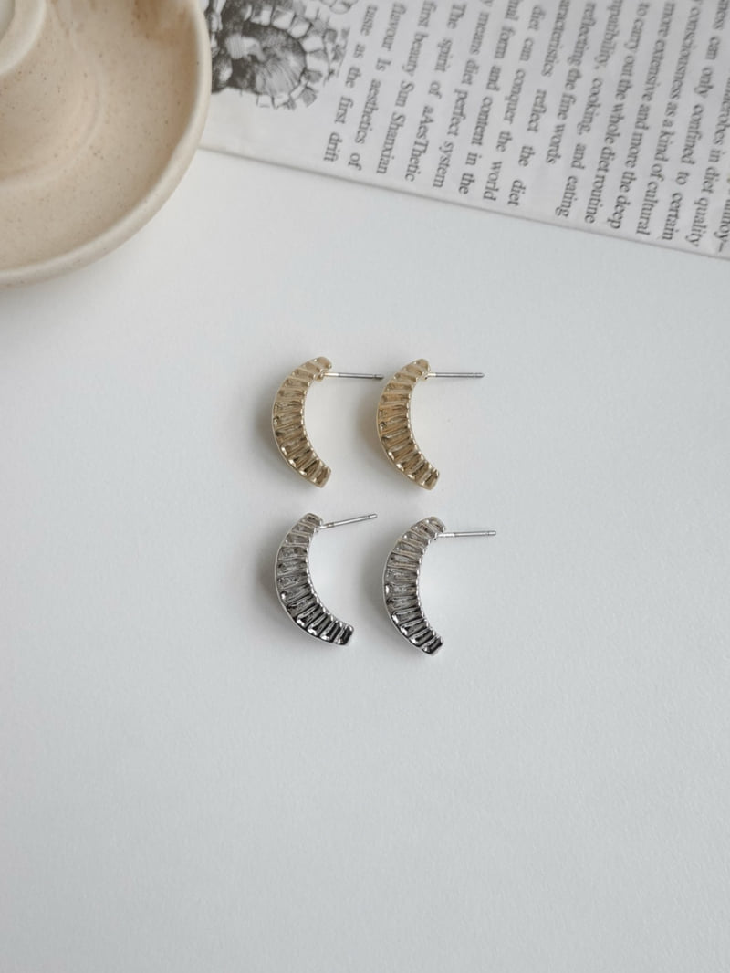 Eeiitt - Korean Women Fashion - #womensfashion - Dear Moon Earrings - 8
