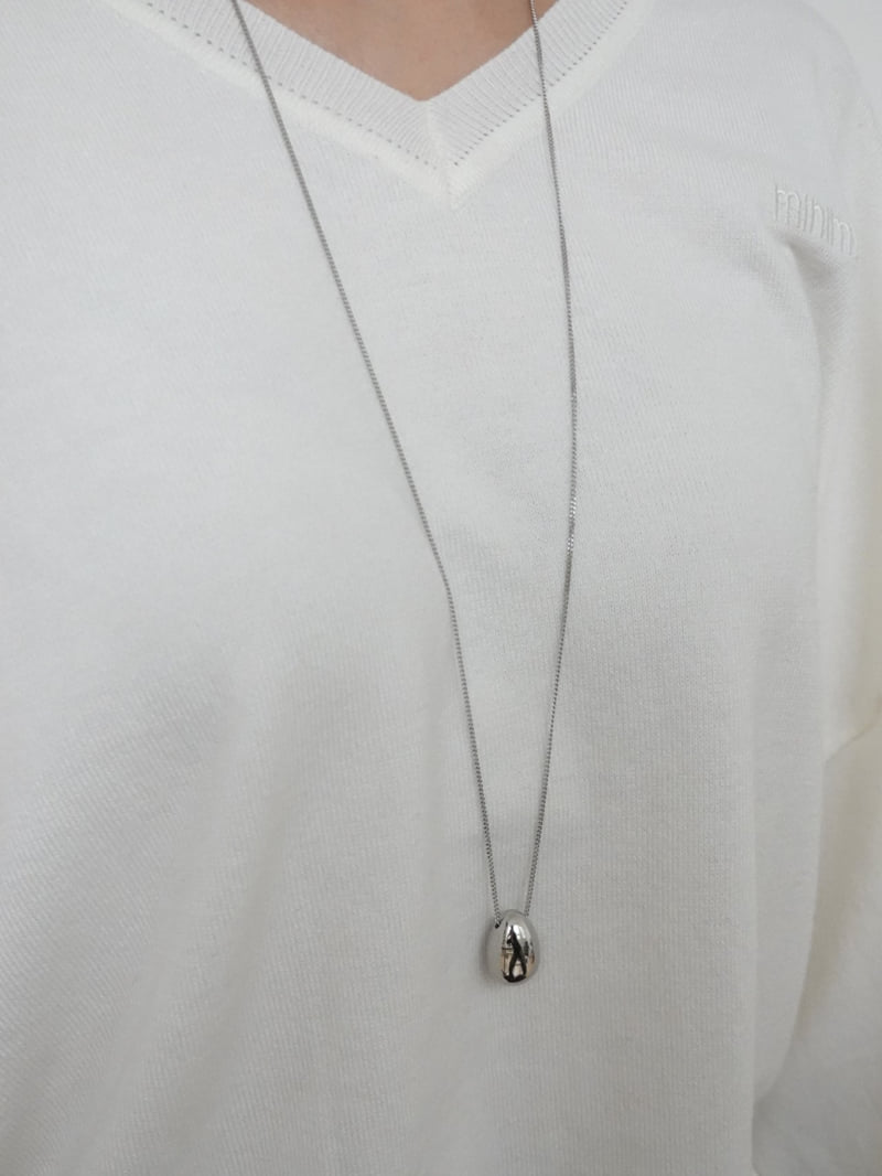 Eeiitt - Korean Women Fashion - #womensfashion - Hagen Bold Ball Long Necklace - 7
