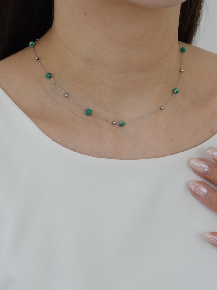 Eeiitt - Korean Women Fashion - #womensfashion - Claran Crystal Ball Necklace - 11