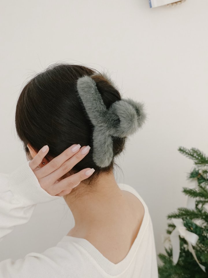 Eeiitt - Korean Women Fashion - #womensfashion - So Soft Hair Clip - 10