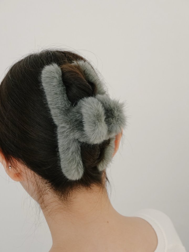 Eeiitt - Korean Women Fashion - #womensfashion - So Soft Hair Clip - 12