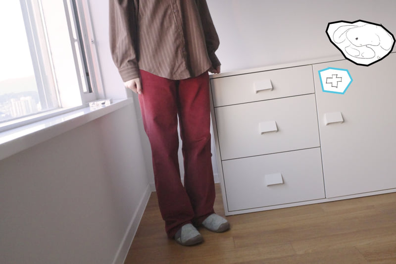 Enten - Korean Women Fashion - #momslook - Corduroy Pants - 5