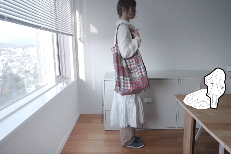 Enten - Korean Women Fashion - #vintagekidsstyle - Check Bag - 2