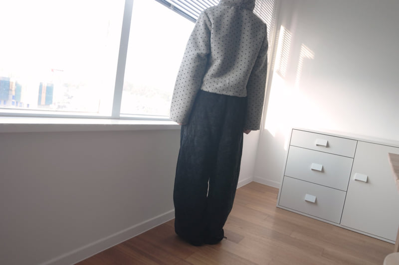 Enten - Korean Women Fashion - #womensfashion - Quilted Pants - 9