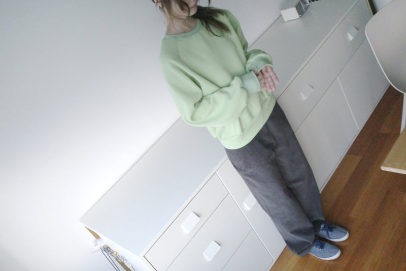 Enten - Korean Women Fashion - #momslook - Trap Sweatshirt - 4