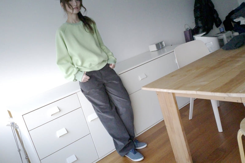 Enten - Korean Women Fashion - #womensfashion - Trap Sweatshirt - 6